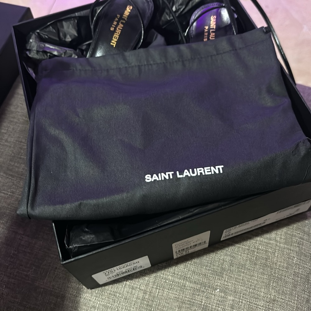 Saint Laurent Black Heels - Picture 6 of 8